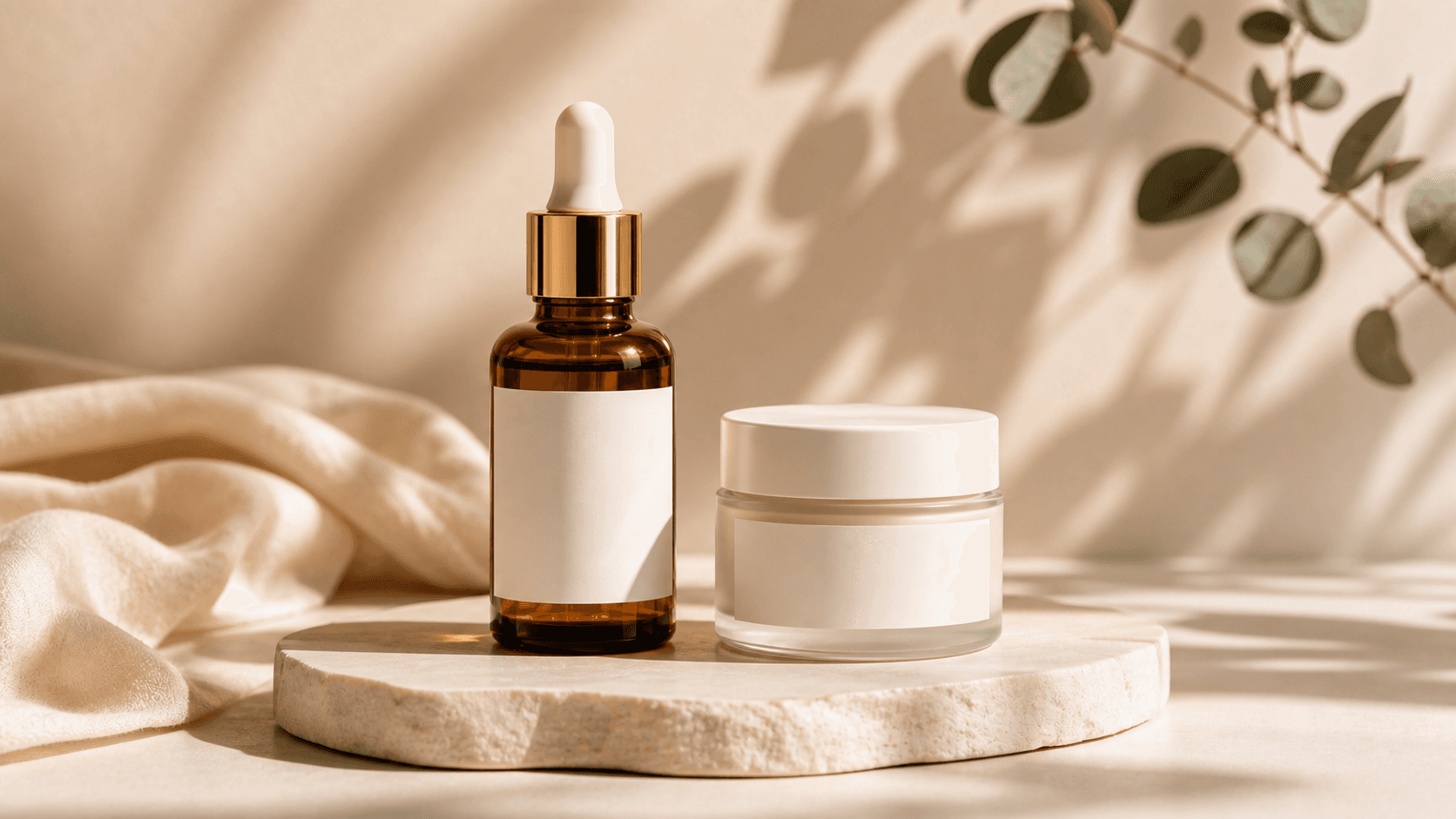 Beauty product ad example